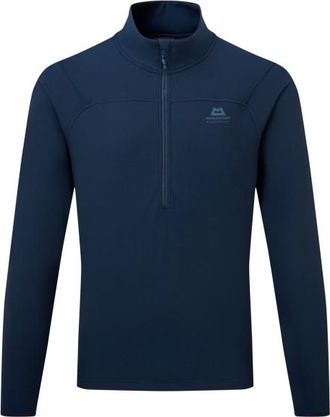 Mountain Equipment Jorasses Lite Zip-T Fleecepullover f&uuml;r Herren | blau