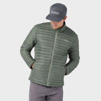 Stio Mens Pinion Down Sweater Jacket Gray XXL