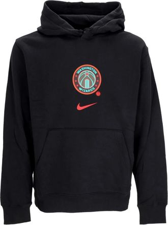 Nike City Edition Club Hoodie - Heren - Sportshirts - Zwart - M - Katoen - Fitness