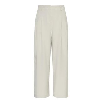 Moss Copenhagen Broek - Dames - Broeken - Groen - Maat: S Zijde