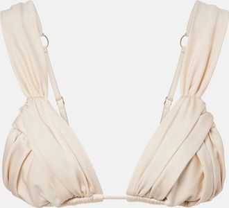 Bananhot Iris draped bikini top