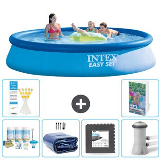 Intex Piscina Easy Set Redonda - 396x84 Cm - 7-piezas S59