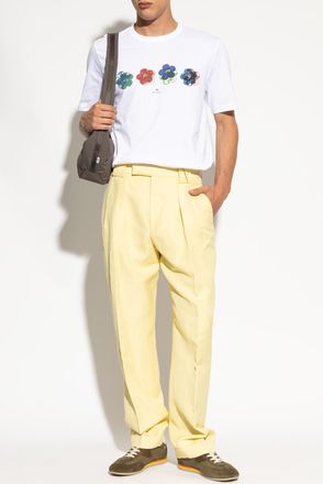 Paul Smith T-shirt With Print, Mens, White