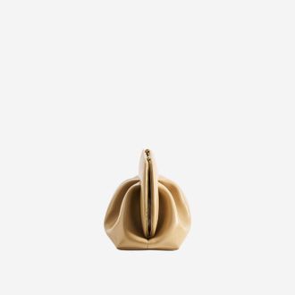 Themoir&egrave; Womens Vegan Fabric Bag Beige Handbags Hand