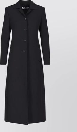 Jil Sander single breasted coat