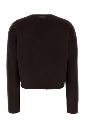 Calvin Klein Wool Blazer - Brown