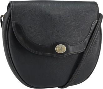 Dior Pre-owned Cross Body Bags, female, Black, Size: ONE SIZE Pre-owned Vintage Shoulder Bag