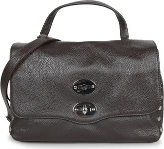 Zanellato Postina Daily S - Dames - Handtassen - Bruin - ONE Size - Katoen - Tassen