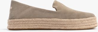 Toms Toms Carolina Womens Espadrille Natural - Cream Suede - Size UK 4
