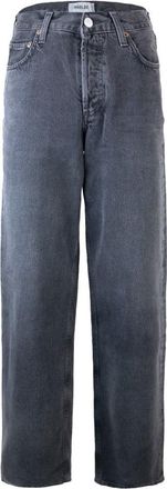 A Gold E V-Waist Jeans - Black