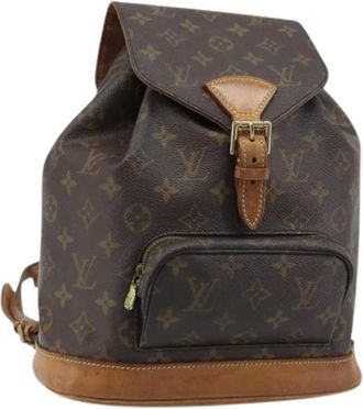 Louis Vuitton Pre-owned Backpacks, female, Brown, Size: ONE SIZE Pre-owned M51136 Backpack
