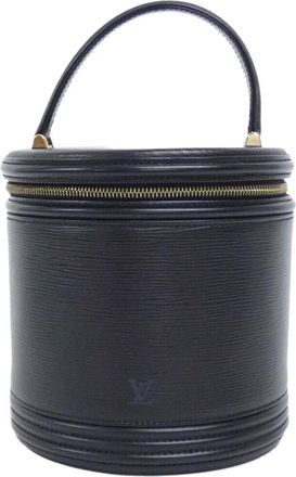 Louis Vuitton Black Epi Leather Shoulder Bag (Authentic Pre-Loved)