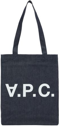 A.P.C. Indigo Denim Laure Tote