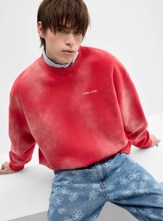 Kuwalla Mens Fading effect sweatshirt