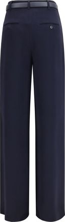 Max Mara Womens Pants Blue Triacetate Tops Top