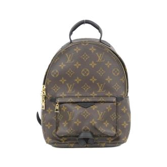 Louis Vuitton Monogram Marron Coated Canvas Backpack (Pre-Owned)