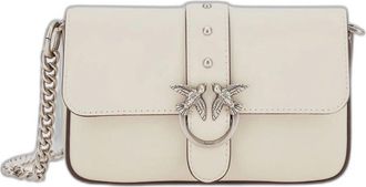Pinko Pinko, Tassen, Dames, Grijs, ONE Size, Cross Body Bags