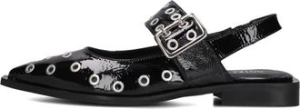 Notre-V Dames Hakken 08-236 - Dames - Ballerinas - Zwart - 42 EU - Schoenen