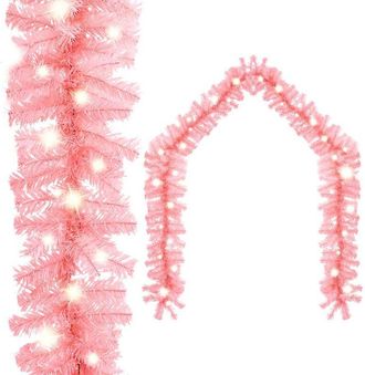 vidaXL Guirnalda De Navidad Con Luces Led Rosa 20 M Vidaxl