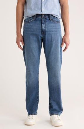 Mavi Zach Straight Leg Jeans in Used Brushed Ocean C at Nordstrom Rack, Size 32 X 30