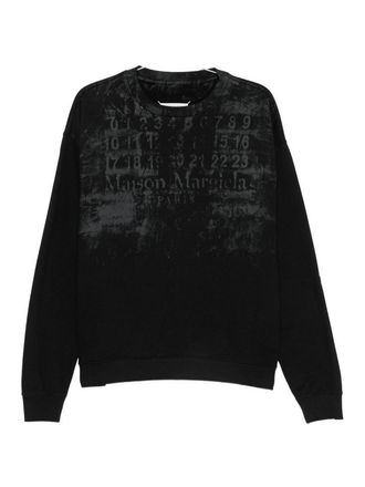 Maison Margiela Logo Cotton Sweathirt