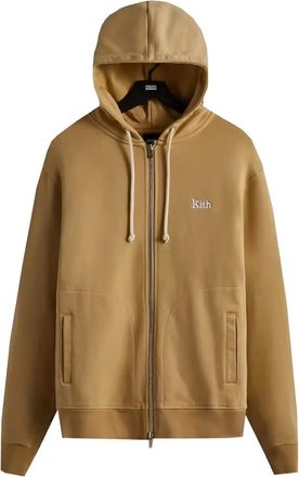 Kith Hoodie met rits - Bruin