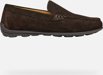 Geox Scarpe Spherica Ec16 Uomo Marrone Scuro