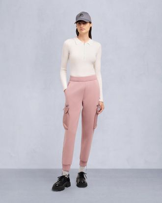 Moose Knuckles Womens Mixmedia Joggers