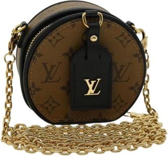 Louis Vuitton Pre-owned Canvas Crossbody Tas - Dames - Vintage Schoudertas - Bruin - ONE Size - Vintage