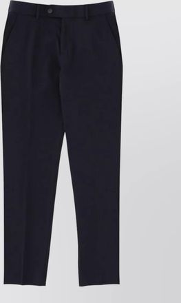 HUGO BOSS polyester tailored trousers