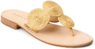 Jack Rogers Margo Sandal in Natural at Nordstrom, Size 9.5