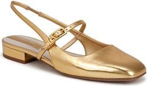 Franco Sarto Destin Slingback Flat in Gold at Nordstrom Rack, Size 7.5