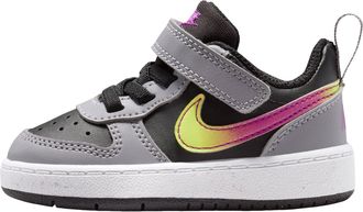 Nike (TD) Nike Court Borough Low Recraft Black Cement Grey White Vivid Purple IO6964-001