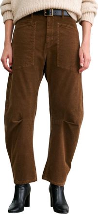 Nili Lotan Shon Corduroy Pant In Caffe