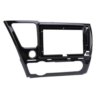 OEM Embellecedor Del Panel De Audio Para Coche De 9 Pulgadas Para Civic 2012-2015 (versi&oacute;n Estadounidense), Color Negro