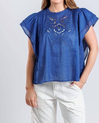 Suncoo Love Blouse In Blue