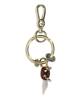 Benedetta Bruzziches Chatelaine kleine sleutelhanger met bedel - Goud
