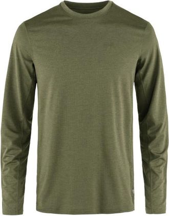 Fj&auml;llr&auml;ven Abisko Day Hike L/S Longsleeve f&uuml;r Herren | oliv