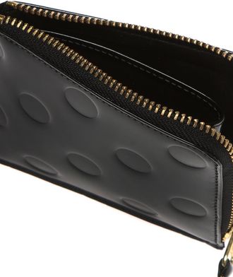 Comme Des Garçons Comme Des Garçons Leather Wallet, Unisex, Black