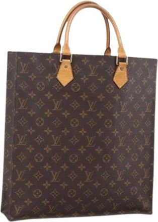 Louis Vuitton Pre-owned Tote Bags, female, Brown, Size: ONE SIZE Pre-owned Vintage Monogram Tote Bag