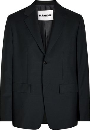 Jil Sander Wool Blazer - Dark Blue - 48 (IT48 / M)