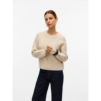 Vero Moda Trui met ronde hals en lange mouwen