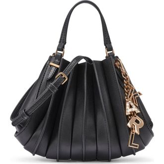 Karl Lagerfeld Ikon Clutch in Black/gold at Nordstrom