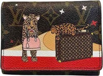 Louis Vuitton Pre-owned Wallets, female, Multicolor, Size: ONE SIZE Pre-owned Portefeuille Victorine Monogram Wallet