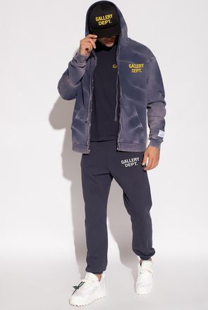 Gallery Dept. T-shirt With Logo, Mens, Black