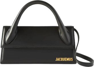 Jacquemus The Long Chiquito Bag - Dames - Schoudertassen - Zwart - ONE Size - Leer - Tassen