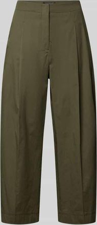 Luisa Cerano Luisa Cerano Caprihose mit Ges&auml;&szlig;tasche in Khaki, Gr&ouml;&szlig;e 34