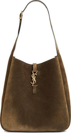 Saint Laurent Large 5 &agrave; 7 Leather Hobo Bag in Light Musk at Nordstrom