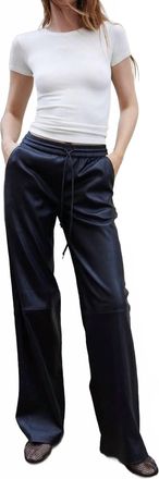 SPRWMN Baggy Athletic Sweatpants In Black