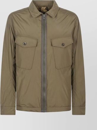 Ten c layering jacket with buttoned flap pockets